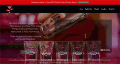 Desktop Screenshot of famousbartending.com